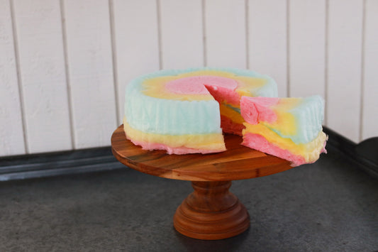 Happiness Cotton Candy Cake